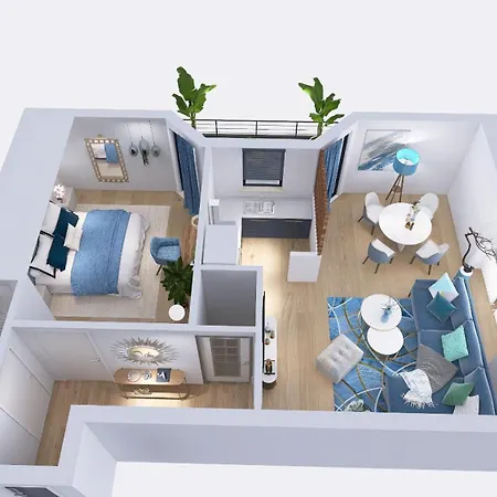 Apartment Feelgood 65, Modernes In Der Salzstadt Schonebeck (Saxony-Anhalt)